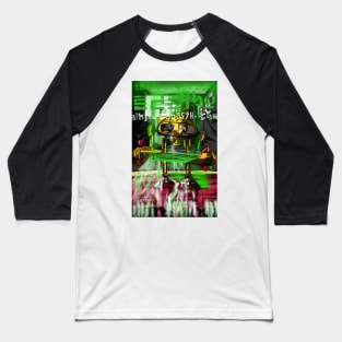 japanese nuclear alien robot incident futuristic Baseball T-Shirt